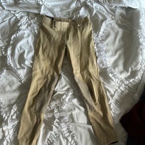 Tan Ariat riding pants